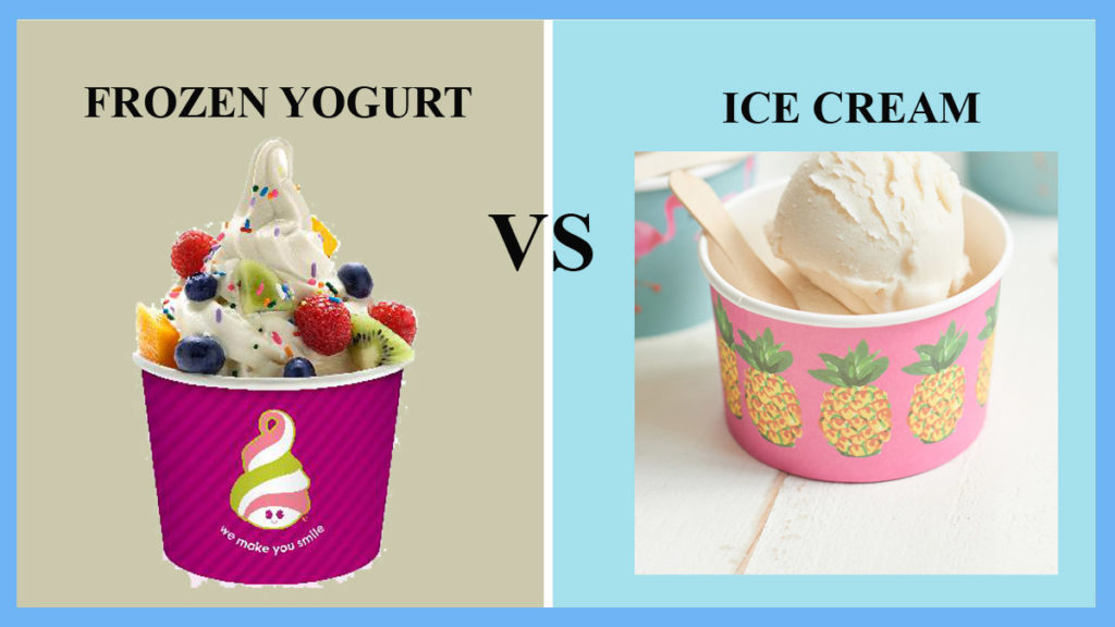 Frozen Yogurt vs Ice Cream | thosefoods.com