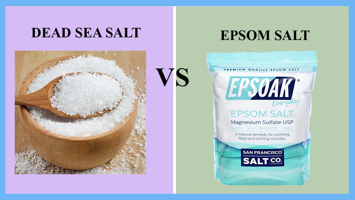 Dead Sea Salt Vs Epsom