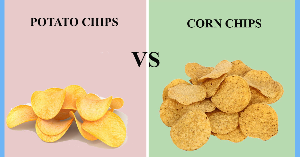 are potato chips healthier than tortilla chips